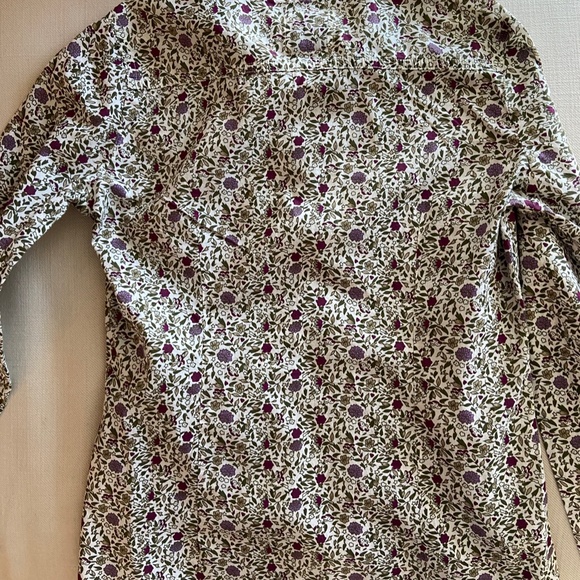 Timberland Girl's Floral Blouse; Size Girl's XL - Picture 4 of 4